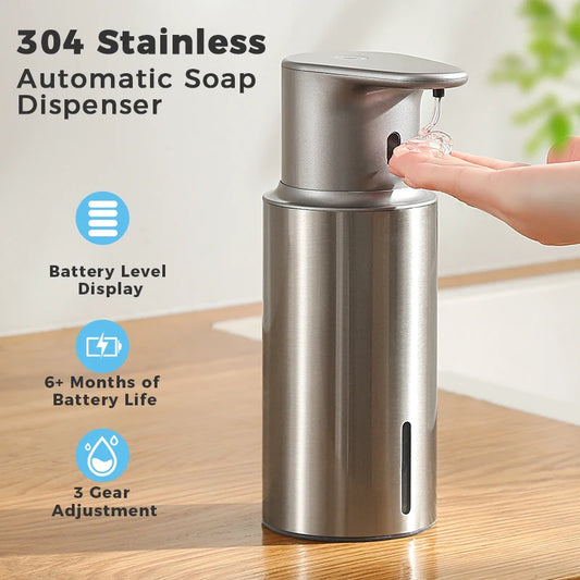 Automatic Sensor Soap Dispenser 480ml Touchless Electric Hand Sanitizer