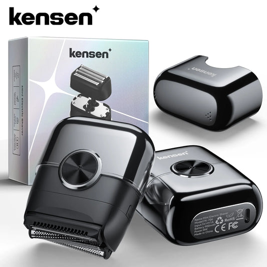 Portable Mini Electric Shaver for Men USB Rechargeable Travel Razor 8000RPM