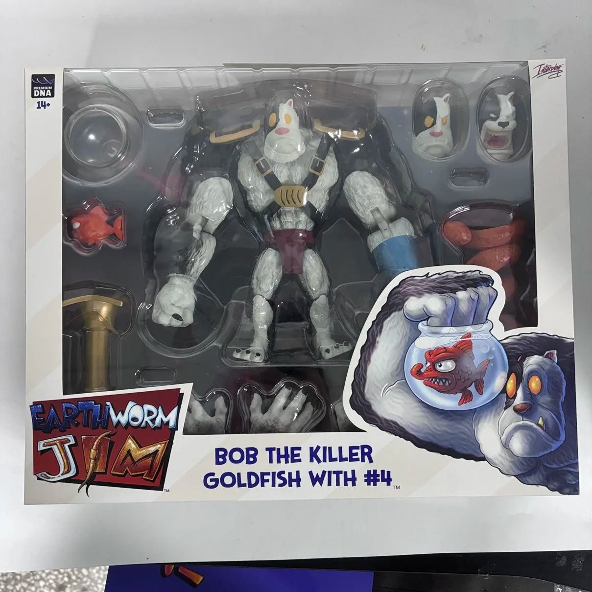 PDNA 1/12 Earthworm Jim Professor Monkey Psy Crow bob the killer Action Figure Collectible Toy Gift-EXPROTAS