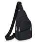 Men's Chest Bag Crossbody Sling Outdoor Travel Pack Waterproof Multi Pocket