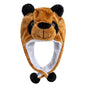 Unisex Funny Bulls Head 3D Animal Decorative Hat Winter Cap for Adults