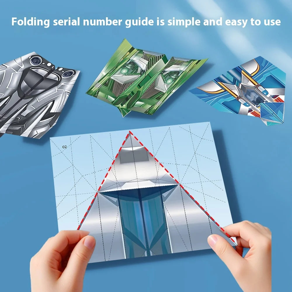 36Pcs Educational Toy DIY Origami Paper Planes Craft for Kids