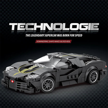 City Classic Racing Car Building Blocks Speed Champion Sports Vehicle Bricks Toy Gift