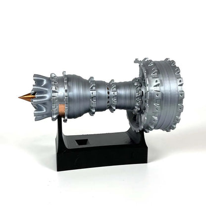 TR900 Turbofan Engine Model Aircraft Engine Kit Turbojet Engine Model Adult Gift Mechanical Science Education Toy-EXPROTAS