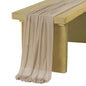 Chiffon Table Runner Wedding Event Decor Various Colours Home Runners