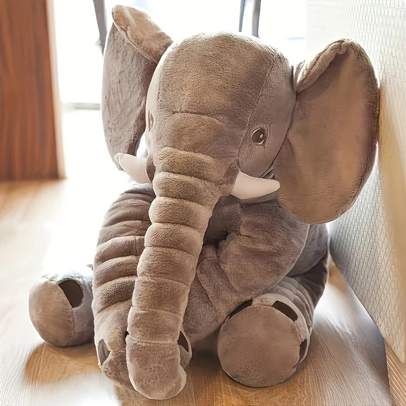40cm Soft Elephant Plush Toys Cute Elephant Baby Sleeping Pillow Stuffed Animals Best Gifts For Kids Birthday Room Decoration-EXPROTAS