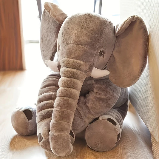 40cm Soft Elephant Plush Toys Cute Elephant Baby Sleeping Pillow Stuffed Animals Best Gifts For Kids Birthday Room Decoration-EXPROTAS