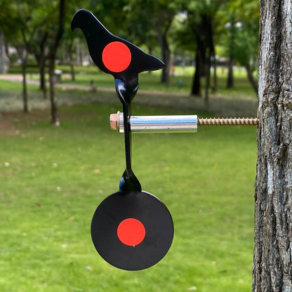Steel Plinking Spinner Target 5 Animal Options for Slingshot Air Gun
