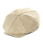 Baker Boy Cap Wool Blend Herringbone Newsboy Hat for Men Women