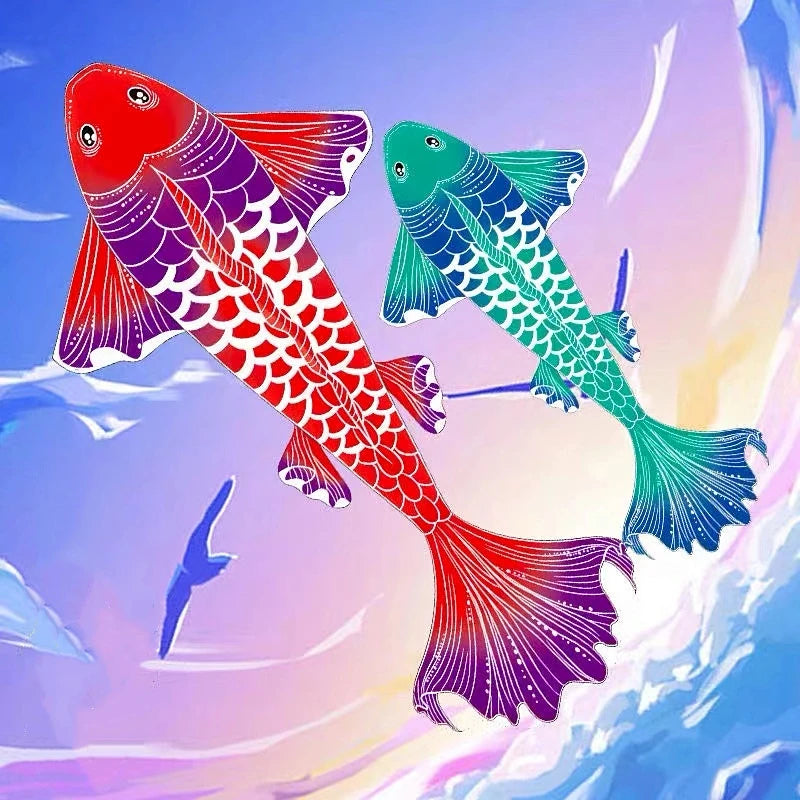 3m Fish kite fly giant kite for adult kite professional wind kite fun toy parapente cometa wind sock snake kite nylon fabric koi