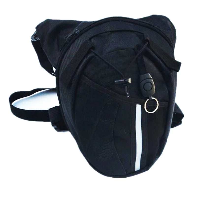 Motorcycle Leg Bag Waterproof Thigh Waist Pack Drop Hip Belt for Bikers