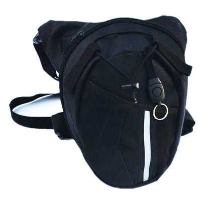 Motorcycle Leg Bag Waterproof Thigh Waist Pack Drop Hip Belt for Bikers