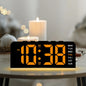 Mood Light Digital Alarm Clock USB LED Snooze Temperature Display 12/24H