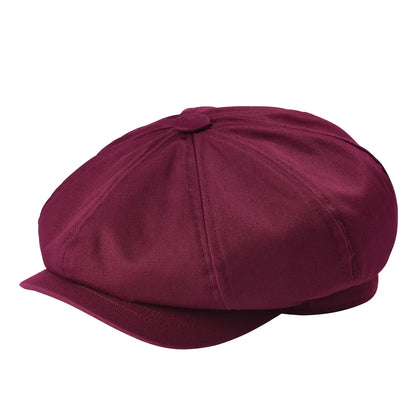 Men's Flat Ivy Cabbie Newsboy Cap Retro Casual Driving Hat Beret