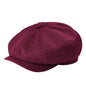 Men's Flat Ivy Cabbie Newsboy Cap Retro Casual Driving Hat Beret