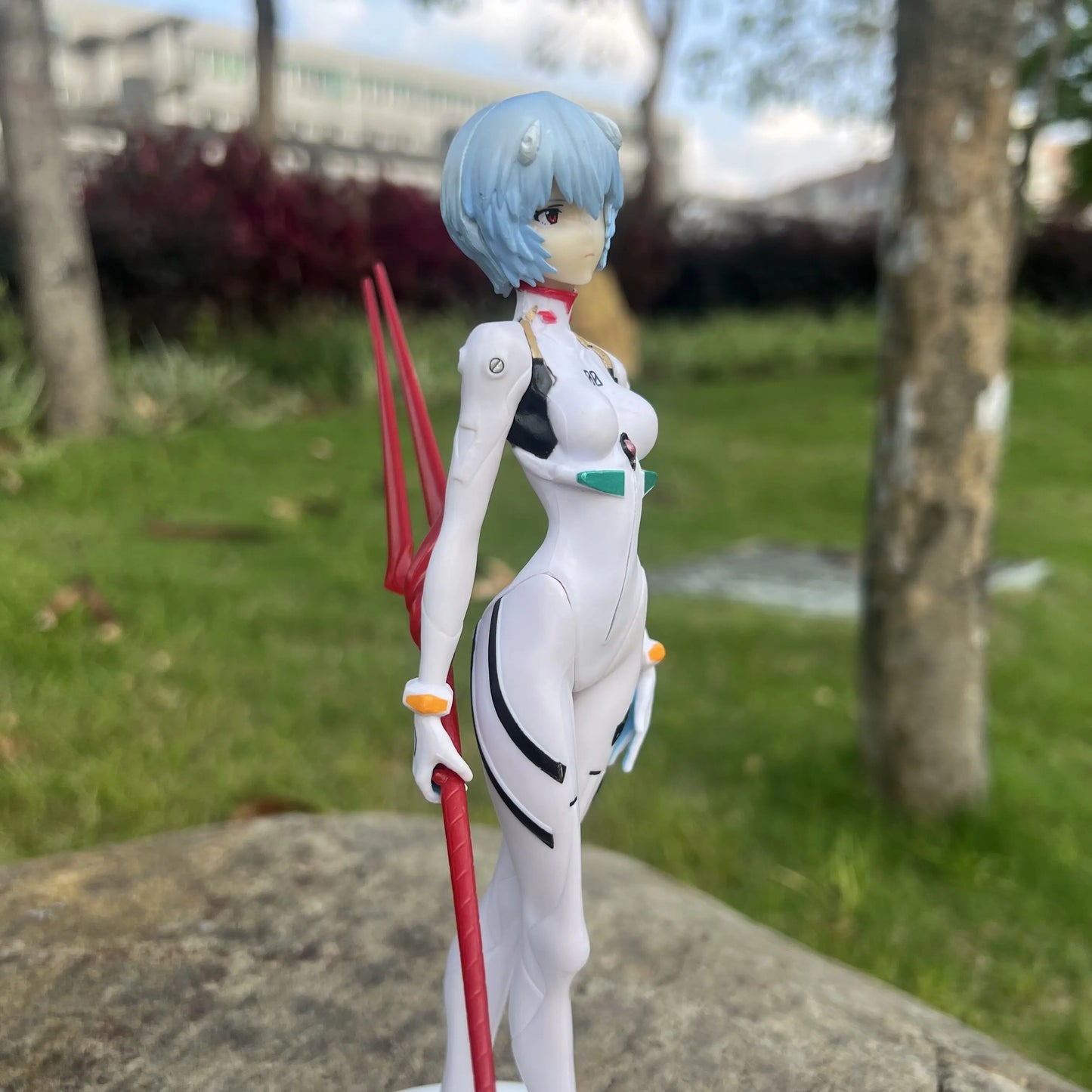 22cm Evangelion Rei Ayanami Anime Figure Doll Toy Gift for Kids Girls