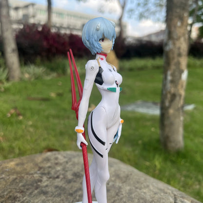 22cm Evangelion Rei Ayanami Anime Figure Doll Toy Gift for Kids Girls