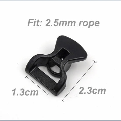 10/30pcs Tent Guyline Adjusters Rope Tensioners for Camping Awning Tarp Canopy