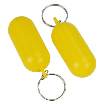 2pcs Key Ring Chain Floating Buoyant Boat Marine Keyring Accessory