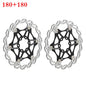 2PC BUCKLOS Bicycle Disc Brake 160/180/203 Bike Floating Rotors Stainless Steel Mountain Bike Brake Rotor Mtb Rotors Part 1PC-EXPROTAS