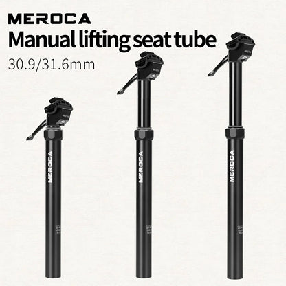 27.2/30.9/31.6mm Dropper Seatpost MEROCA Hydraulic MTB Road Bike Seat Post