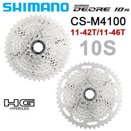 Shimano Deore CS-M4100 10-Speed MTB Cassette 11-42T to 11-46T