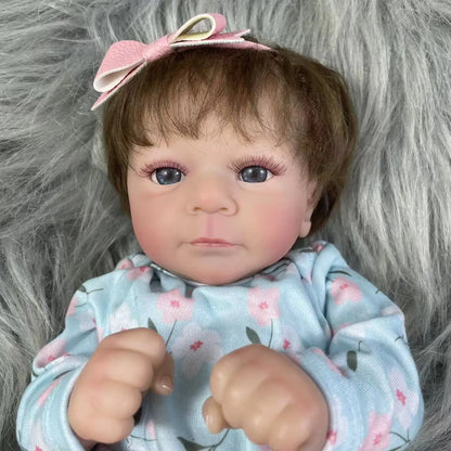 18" Reborn Baby Doll Felicia Lifelike Realistic Newborn Girl Birthday Gift Toy