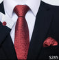 EXPROTAS Tie Pocket Square 8cm Wedding Formal Men’s Accessories