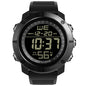 NORTH EDGE Men's Digital Watch Military World Time Alarm 50M Waterproof Sport