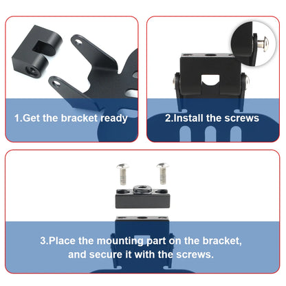 BMW R1150GS 1999-2004 GPS Mount Phone Holder, Windshield Navigation Bracket