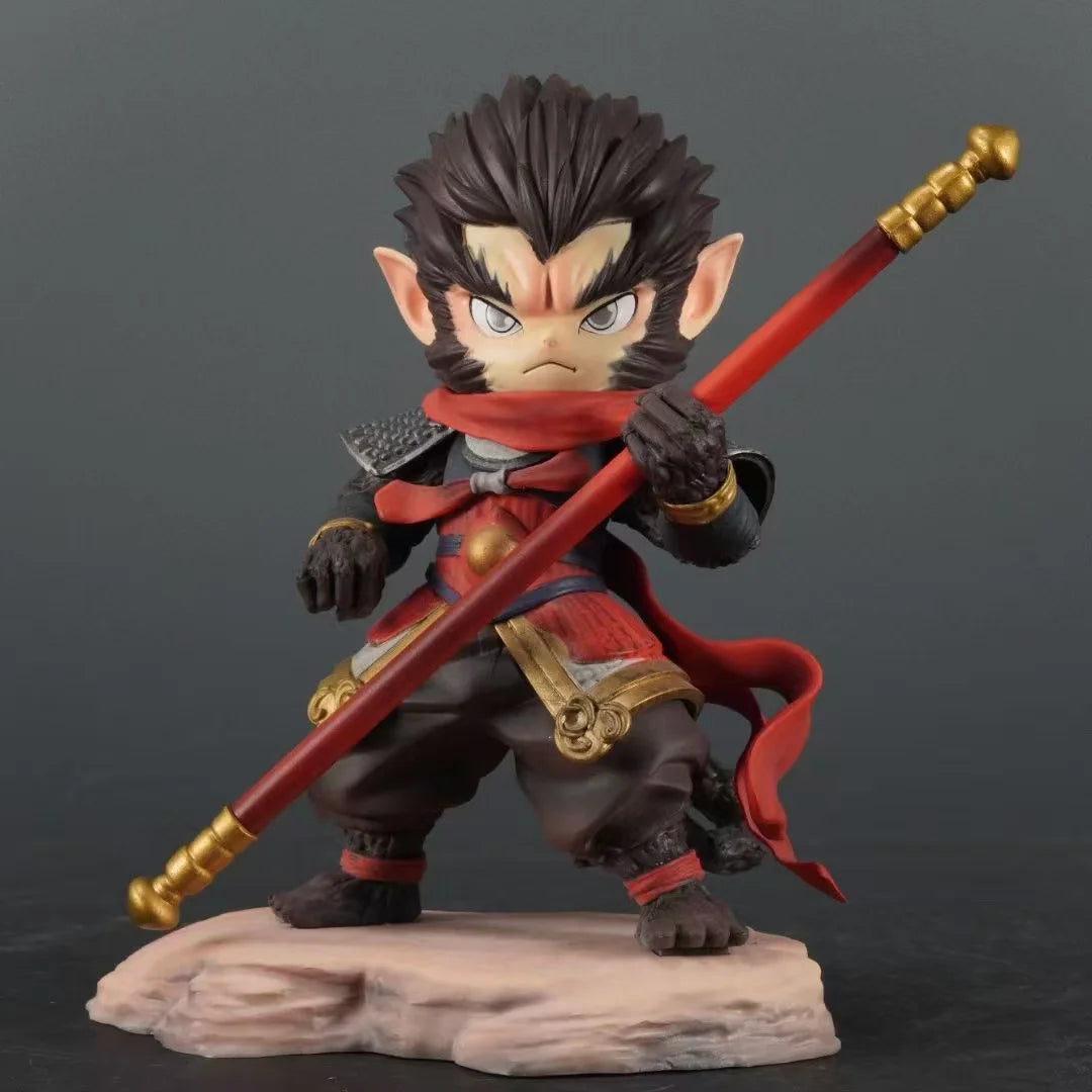 16cm Black Myth Wukong Q Version PVC Figure GK Statue Anime Model Toy
