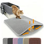 Cat Litter Mat Non-Slip Double Layer Big Box Filter Mat for Pets
