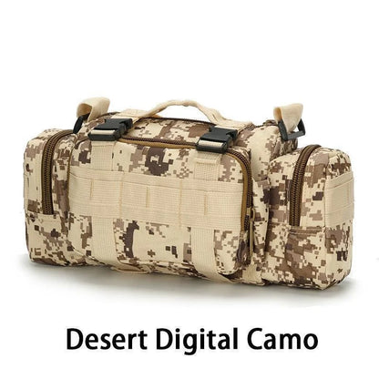 Outdoor Tactical Pack Waist Bag Camping Hiking Pouch Chest Bag Large