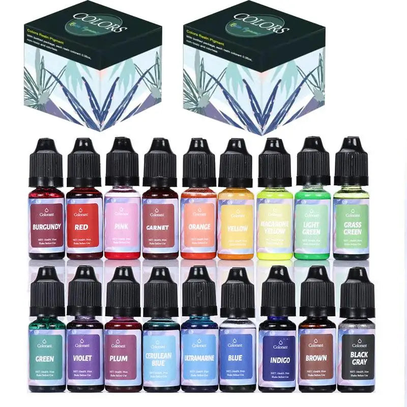 Soy Wax Candle Dye Liquid Pigments 24 Colours for Candle Making Supplies