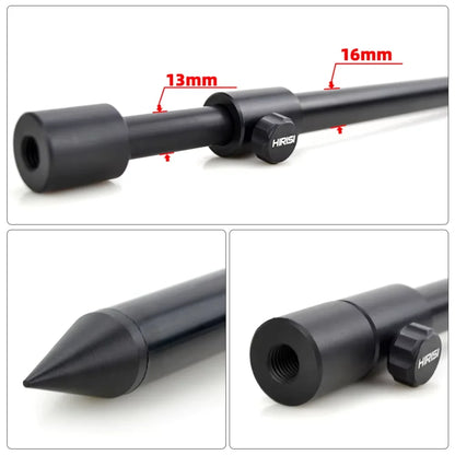Hirisi Carp Fishing Bite Alarm Swinger Set Rod Pod Bank Stick Tackle Kit