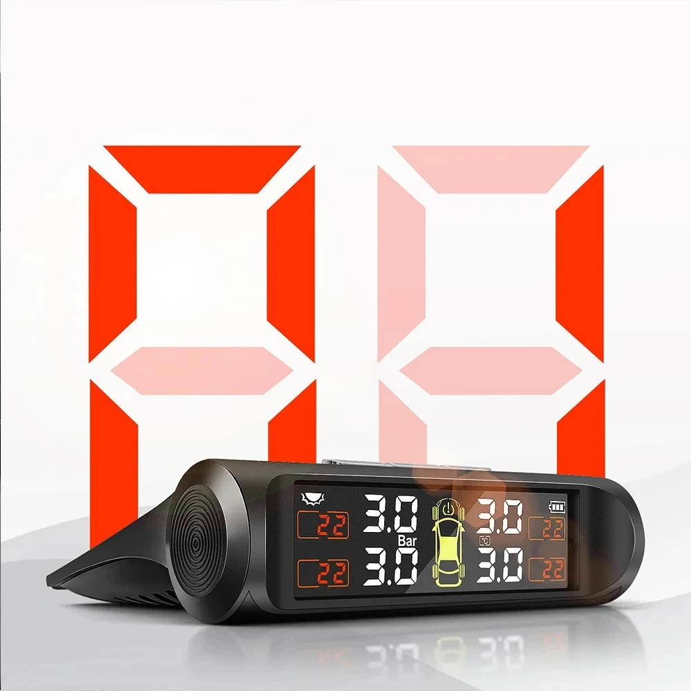 Intelligence Wireless Tire Pressure Monitoring System with 4 Sensors