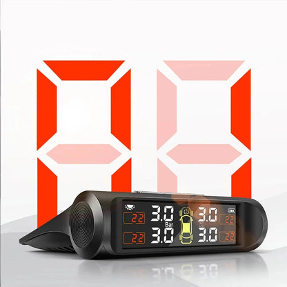 Intelligence Wireless Tire Pressure Monitoring System with 4 Sensors