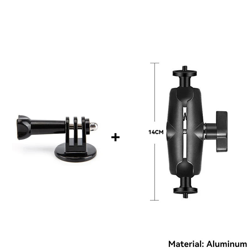 Bike Handlebar Mount Selfie Stick for GoPro Insta360 DJI Accessories