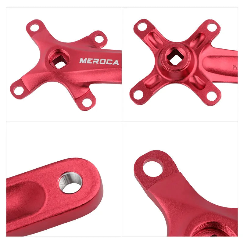 104BCD MTB Crankset 170mm Aluminum Square Taper 32T-42T Chainring