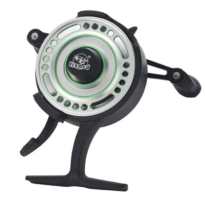 Ice Fishing Reel Lizard Free Runner Spool EVA Knob Metal Plastic Spool Options