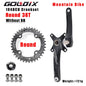 GOLDIX MTB Crankset 104BCD with Narrow Wide Chainring Round or Oval Options - EXPROTAS