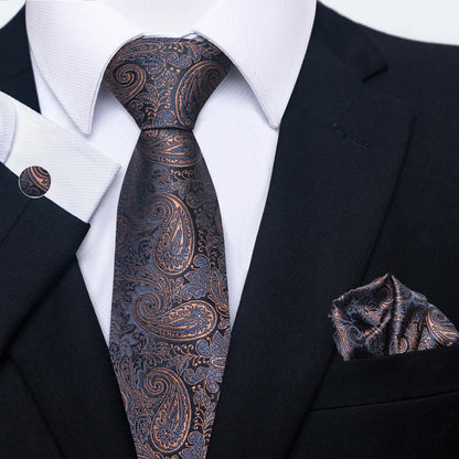 EXPROTAS Tie Pocket Square 8cm Wedding Formal Men’s Accessories
