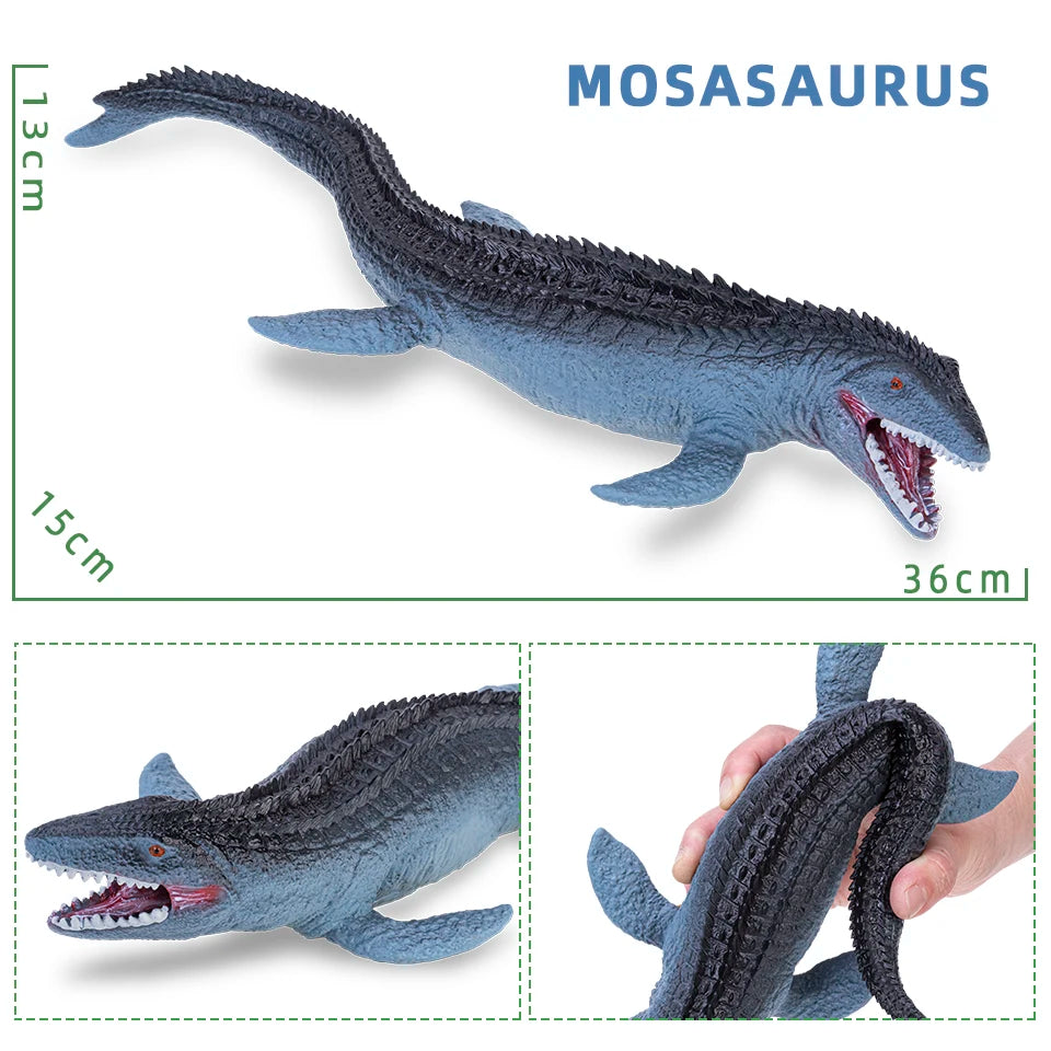 Big Size Soft Rubber Animal Action Figures for Children Educational Collection