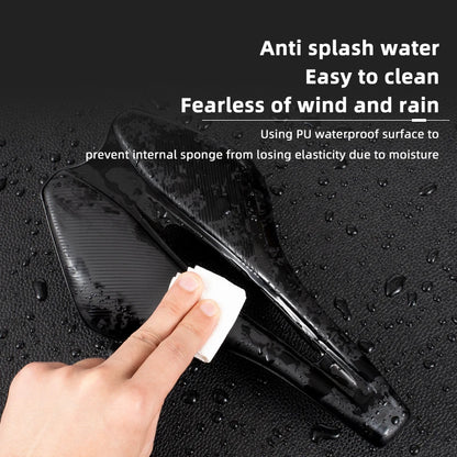 OFFBONDAGE Cycling Saddle MTB Hollow Breathable Shockproof Non-Slip PU Seat Pad