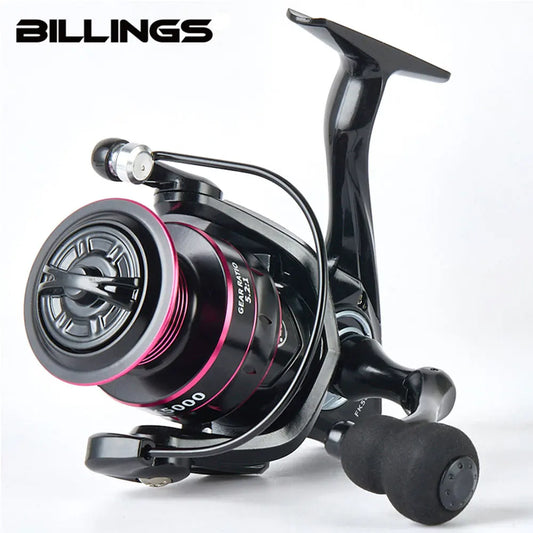 Spinning Reel 1000-7000 Billings 8-12kg Drag Metal Spool 5.2:1 Saltwater