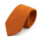 Men Tie Solid Slim Skinny Plain Wedding Party Ties Sage Green Pink Orange