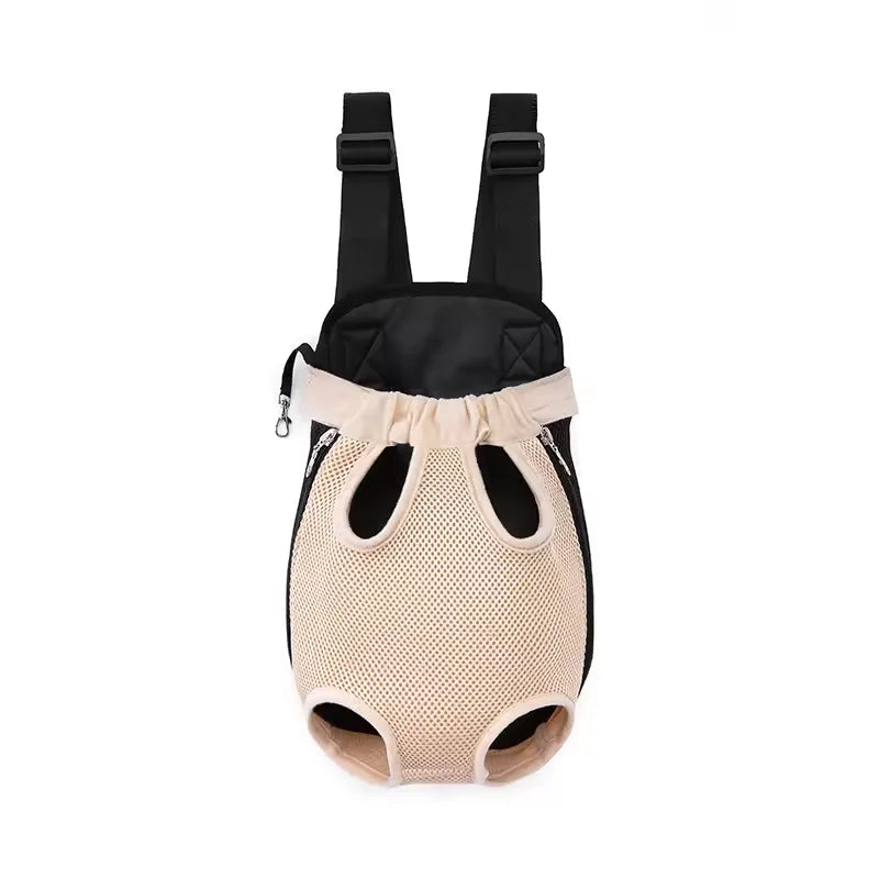 Breathable Mesh Pet Carrier Backpack for Dog Cat Travel Hiking