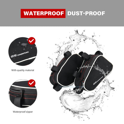 For BMW R1200GS LC Adventure Crash Bar Tool Bag Waterproof Storage Pouch 2013-2023