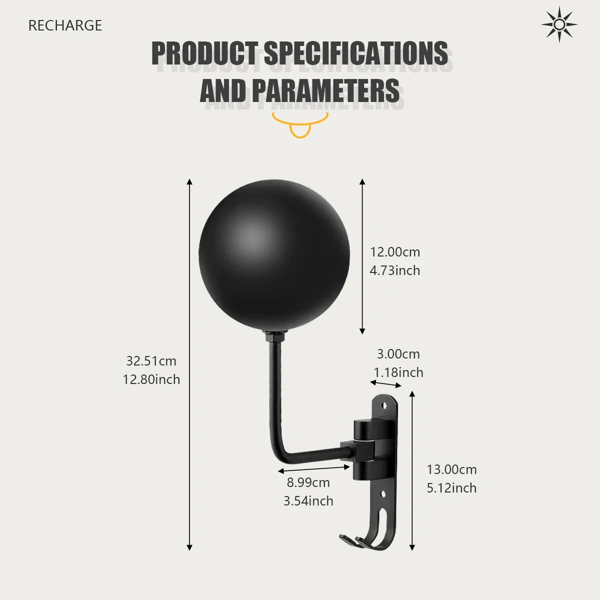180° Rotating Wall Mounted Helmet Rack for Motorcycle Bicycle Gear Storage