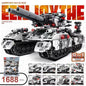 2026 Military Vehicle Tank Building Blocks Model Toy Set 8in1 Construction